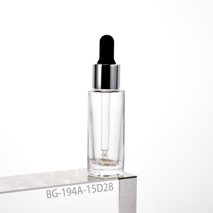 15ml Glass Cosmetic Dropper Bottle BG-194A-15D28
